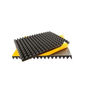 Ses Yalıtımı Akustik Piramit Süngeri Kendinden Yapışkanlı 40mm 50x50 20 Adet (Çok Renkli)