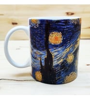 Vincent Van Gogh - Standart Beyaz Kupa 1
