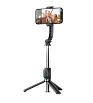 Nettech NT-MT06 Taşınabilir Tripod Bluetooth Selfie Çubuğu (Siyah)