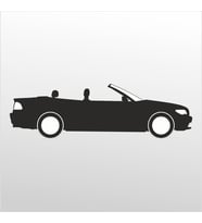 Folyo Sticker Araba 90 cm uzunluk