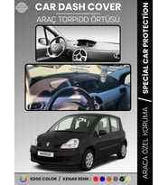 RENAULT MODUS (2004-2012) Torpido Örtüsü Ön Göğüs Koruma Torpido Koruma Tam Uyum Çatlamayı Önler
