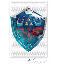 Escudo Zelda Puzzle 240 Parça Yapboz