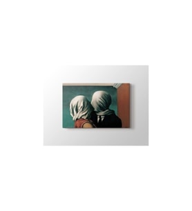 DBSanatevi Rene Magritte - Lovers Tablo 40 X 60 Cm