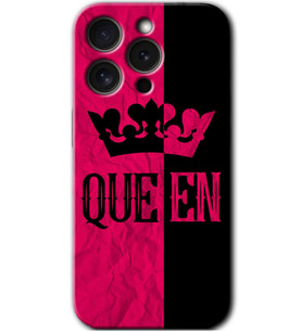 İphone 15 Pro Kılıf HD Desen Baskılı Kılıf - Queen