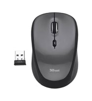 Trust 24549 Yvi+ Sessiz Kablosuz Mouse-Siyah-Gri