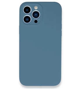 iPhone 13 Pro Max Kılıf Lansman Legant Silikon - Açık Mavi