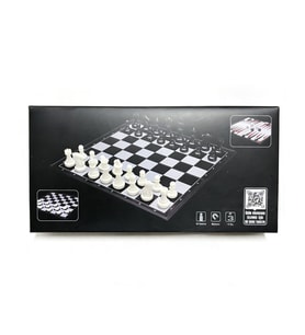 VRD10665 KATLANABİLİR SATRANC TAVLA VE DAMA SETİ