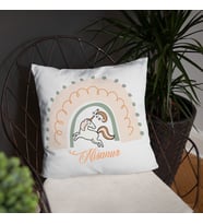 Rainbow Unicorn  Temalı Yastık