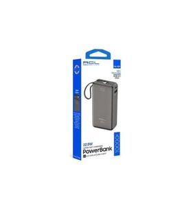 ayd PW-109 10000MAH 22.5W Süper Hızlı Şarj Powerbank Type-C Dahili Kablo, 3 Cihaz Şarj Desteği