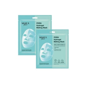 Dermal Seoul Face PDRN Hydrojel Eriyen Maske Nemlendirici Cilt Onarıcı Şeffaf Jel Maske 34 Gr 2 Adet