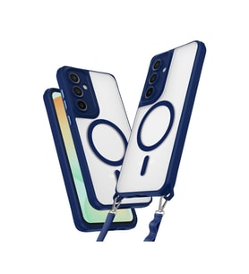 Samsung Galaxy S24 Fe Kılıf Enka Magsafe Silikon Kılıf - Lacivert