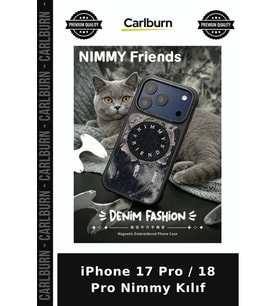iPhone 17 Pro / 18 Pro Nimmy Kılıf Teknoloji Ürünü Telefon Koruma