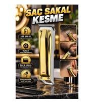 USB Şarjlı Kablosuz Saç ve Sakal Kesme Makinesi