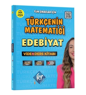 Kr Akademi Yayınları Türkçenin Matematiği Tüm Sınavlar İçin Edebiyat Gamze Hoca Video Ders Kitabı(25)