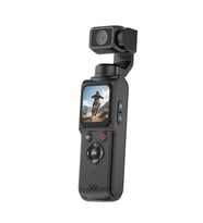 4K Ultra HD Profesyonel Aksiyon Kamerası, Vlog Kamera, 330° Dönebilir, Yüz Takibi, Dokunmatik Ekran