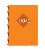 A5 Defter Çizgili 200 syf Turuncu Tranz
