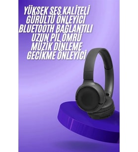 2025 Model Kulak Üstü Bluetooth Hoparlör ANC Özellikli