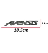 Toyota Avensis Yazı Arka 2007-2013