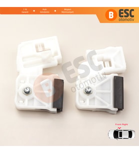 Hyundai Elantra 2005-2011 Sonata 2005-2008 Kia Ceed ED 2006-2012 5-Kapı İçin Ön Sağ Cam Kriko Klipsi