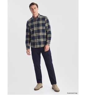 LC WAIKIKI Lacivert Relax Fit Erkek Kargo Pantolon