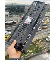 Batman Özel Tasarım Lüks Pleksi Plakalık