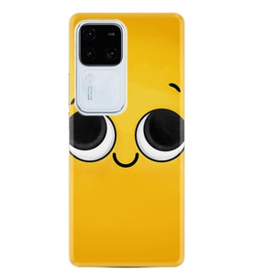 Vivo V30 Kılıf Desenli Silikon Platinium Series Yellow 1831