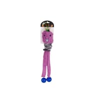 Eğitici Mor Peluş Kedi Oyuncağı
