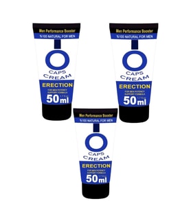 Cream Natural Booster Erkeklere Özel Hareketlendirici Sertlik 50 ml X 3 Adet