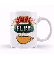 Central Perk Kupa Bardak Porselen