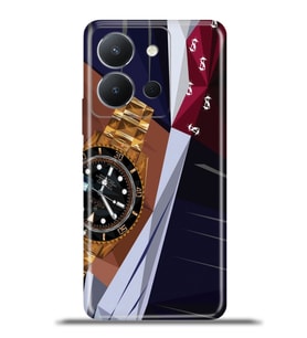 Vivo Y36 Kapak HD Renkli Dizayn Silikon Kılıf - Suit Up