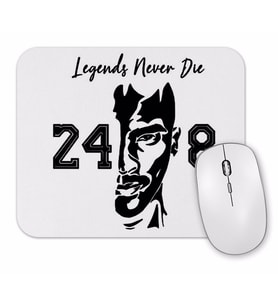 Kobe Bryant Legend Never Die Mouse Pad