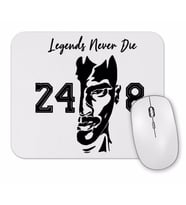 Kobe Bryant Legend Never Die Mouse Pad