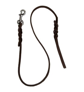 Orjin Gerçek Deri Köpek Gezdirme Kayışı 120-130 Cm (Kahverengi)