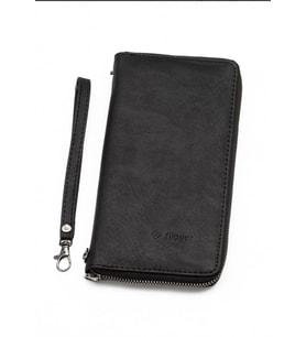 Filayer Unisex Telefon Bölmeli Vegan Deri Cüzdan