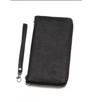 Filayer Unisex Telefon Bölmeli Vegan Deri Cüzdan