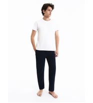LC WAIKIKI Lacivert Standart Kalıp Polar Erkek Pijama Altı