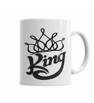King  Estou A Porta Kupa Bardak Porselen