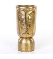 Euro Flora Metal Surat Vazo 16,5x37 Cm Dore