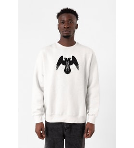 Thor's Ravens Huginn and Muninn Beyaz Erkek 2ip Sweatshirt