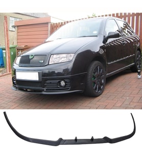 Skoda Fabia Ön Lip Mat Siyah  Ön Tampon Lip