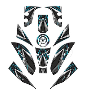 YAMAHA R7 2021-22 UYUMLU FULL TANK PAD SET 005