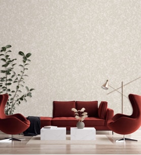 MUSE Koleksiyonu 25103-2 Krem Dokulu Modern Duvar Kağıdı