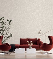 MUSE Koleksiyonu 25103-2 Krem Dokulu Modern Duvar Kağıdı