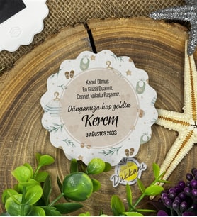 7cm Özel Baskılı Magnet Uv Baskılı - Bebeğimin Dolabı 1