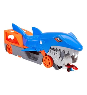 Hot Wheels Köpek Balığı Taşıyıcı Tır - Fırlatıcılı Araba Taşıyıcı Seti