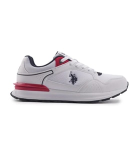 U.s. Polo Assn. Martin 4Fx Erkek Beyaz-Lacivert-Kırmızı (40-45) Sneaker Ayakkabı