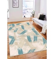Turkuaz Spor Kaymaz Tabanlı Makinede Yıkanabilir Halı FR05 - 100 x 160 cm