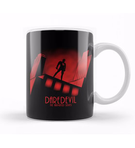 Superheros Daredevil The Animated Kupa Bardak Porselen
