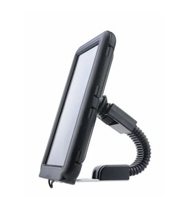 Motosiklet Kapalı Telefon Tutucu Sert Kapak Ayna Bağlantı Aparatı Scooter Unıversal Telefon Tutucu