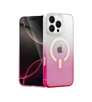 Apple İphone 16 Pro Max Pummel Shiny Magsafe Kapak - Pembe